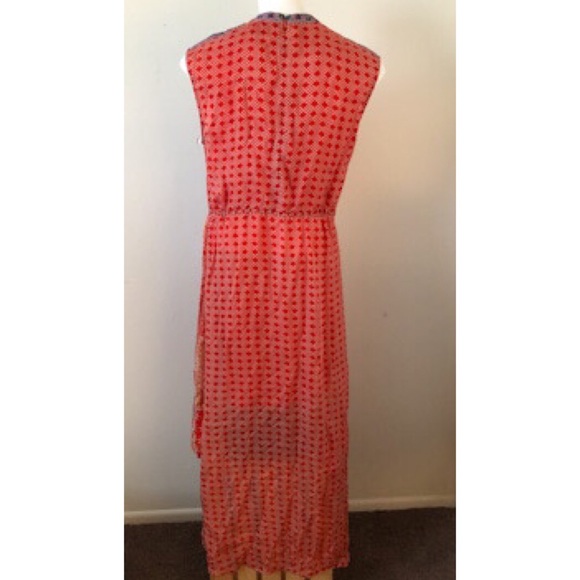 Anthropologie Tanvi Kedia Sol Patchwork Boho Maxi Dress Size Medium - Picture 6 of 8